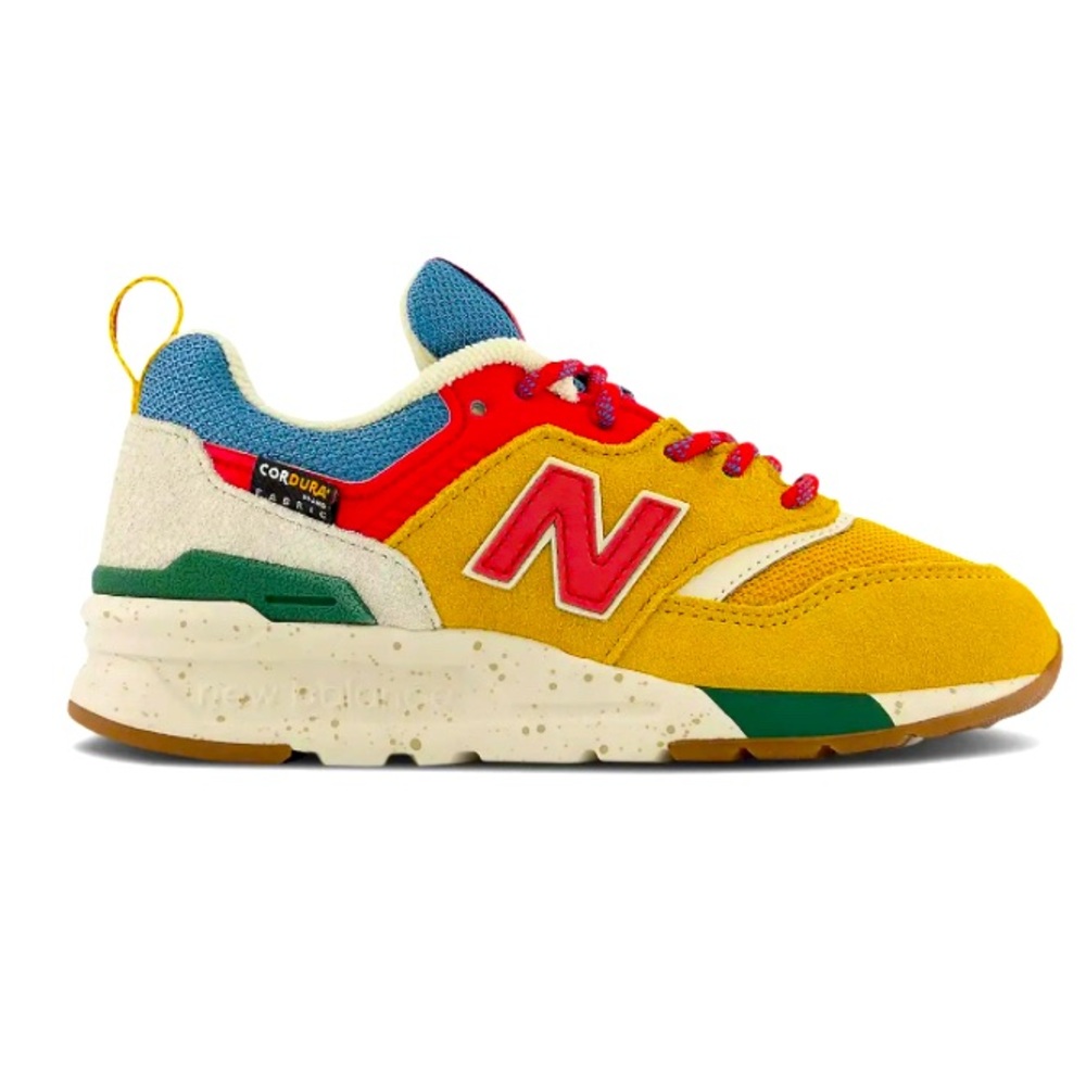 NEW BALANCE 997H LITTLE KID 'VARSITY GOLD MULTI' size 13